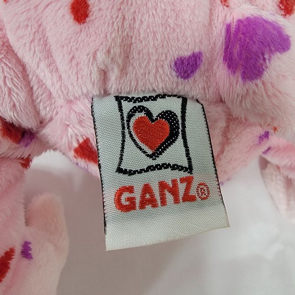GANZ Webkinz Love Monkey Bean Bag Plush Stuffed Animal Soft Toy HM343 NO CODE - Picture 8 of 9